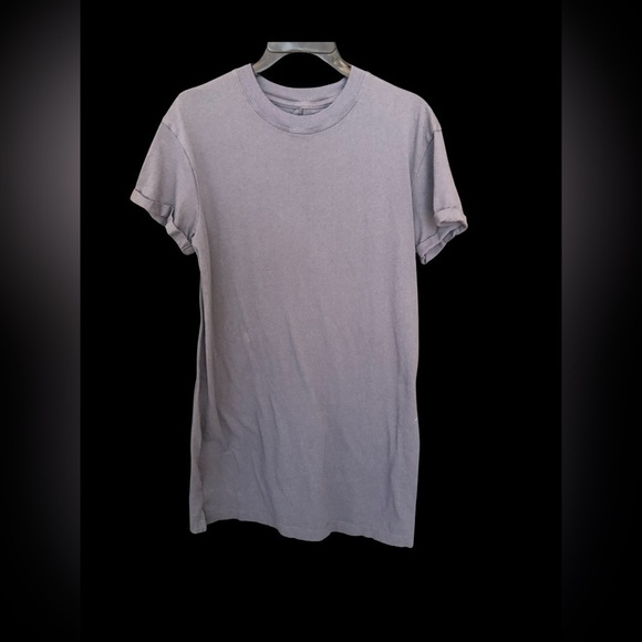 Juniors Small Time and Tru Blue/Gray Tshirt Dress - Picture 1 of 3